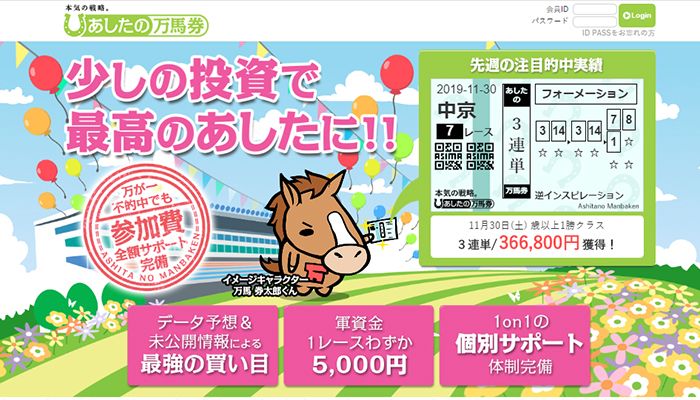 【閉鎖】あしたの万馬券